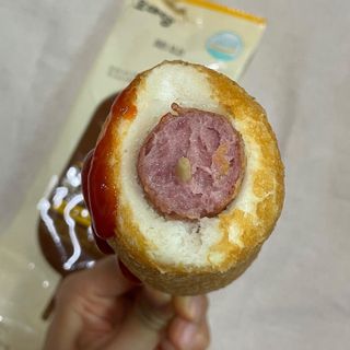 오마뎅 한우핫도그 — 5점을 준 리뷰어가 2021년 5월 올린 사용 사진