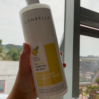 랑벨 내츄럴 딥 클렌징 워터 500ml — 5점을 준 리뷰어가 2022년 6월 올린 사용 사진