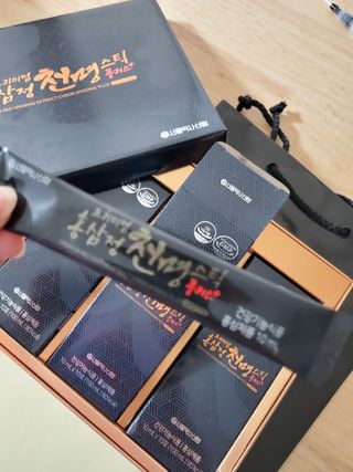 서울약사신협 약사신협_천명플러스스틱_10mlx30포 — 5점을 준 리뷰어가 2020년 12월 올린 사용 사진