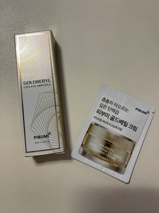 피부미 골드베릴 아이래쉬 앰플 10ml — 5점을 준 리뷰어가 2021년 9월 올린 사용 사진