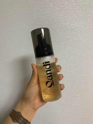 헤어플러스 콴디 아침세안제 폼클렌징 퓨어 어니스티 모닝클렌저 — 5점을 준 리뷰어가 2021년 3월 올린 사용 사진