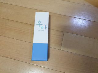 [심폐소생소] 무불소 임산부 천연 치약 — 5점을 준 리뷰어가 2021년 11월 올린 사용 사진