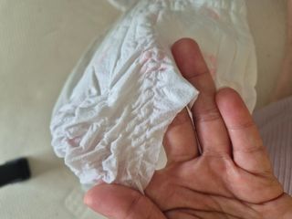N[템포 ] 패드 내추럴 순면 입는 오버나이트 5P * 2개 — 5점을 준 리뷰어가 2024년 4월 올린 사용 사진