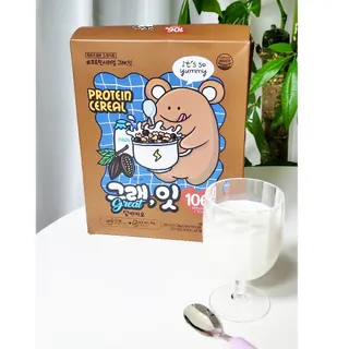 바디랩 체중조절용 프로틴시리얼 그래잇 — 5점을 준 리뷰어가 2022년 4월 올린 사용 사진
