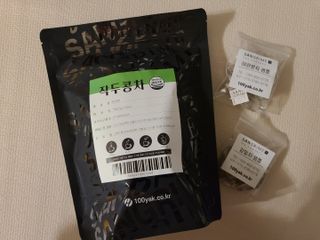 산그리메 작두콩차 — 5점을 준 리뷰어가 2021년 4월 올린 사용 사진