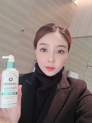 모두발라 탈모집중케어 헤어토닉 — 5점을 준 리뷰어가 2021년 12월 올린 사용 사진