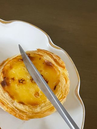 디앙뜨 포르투갈 에그타르트 오리지널 맛+패션후르츠+초콜릿타르트 맛 중 택1 — 5점을 준 리뷰어가 2021년 8월 올린 사용 사진