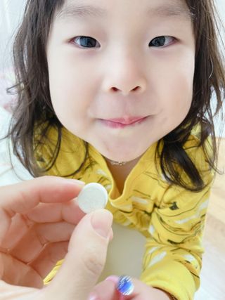 앙팡 멀티비타민미네랄 1200mg x 60정 — 5점을 준 리뷰어가 2022년 10월 올린 사용 사진