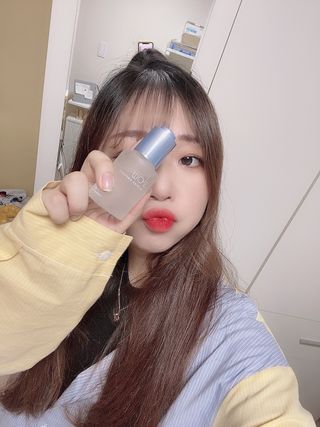 슬로우 스킨스 슬로우 여우구슬 앰플 — 4.5점을 준 리뷰어가 2021년 6월 올린 사용 사진
