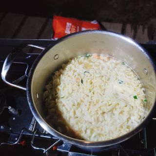 [풀무원] 자연은맛있다 정면, 백면, 홍면  세트 — 5점을 준 리뷰어가 2021년 4월 올린 사용 사진