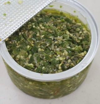 셰프애찬 수제 청양 맵짤이 400g — 5점을 준 리뷰어가 2022년 9월 올린 사용 사진