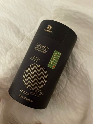 프리마인 자체 기업부설 연구소에서 찾아낸 건강한 수면의 비밀.  슬립토 플러스 30포 — 3점을 준 리뷰어가 2022년 12월 올린 사용 사진