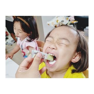 연세생활건강 키즈텐 멀티비타민 1BOX (30포) — 5점을 준 리뷰어가 2022년 5월 올린 사용 사진