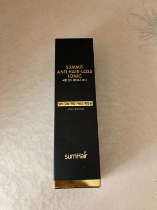 썸헤어 / SUMHAIR 썸헤어 써밋 안티 헤어로스 토닉 — 4.5점을 준 리뷰어가 2021년 5월 올린 사용 사진