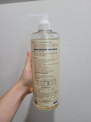 고위드올인원 세탁세제 1000ml — 5점을 준 리뷰어가 2021년 5월 올린 사용 사진