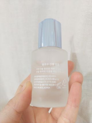 슬로우 스킨스 슬로우 여우구슬 앰플 — 5점을 준 리뷰어가 2021년 4월 올린 사용 사진