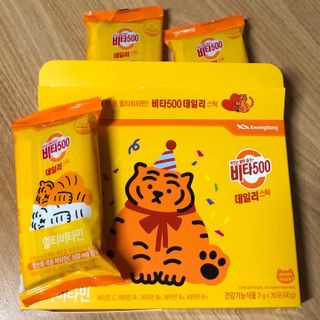 광동생활건강 [광동] 비타 500 데일리 스틱 VB, VC를 함유한 멀티비타민 30포+30포 — 5점을 준 리뷰어가 2022년 7월 올린 사용 사진