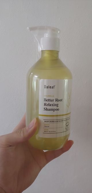 달리프 클로렐라 베러 루트 릴렉싱 샴푸 500ml — 3점을 준 리뷰어가 2021년 5월 올린 사용 사진