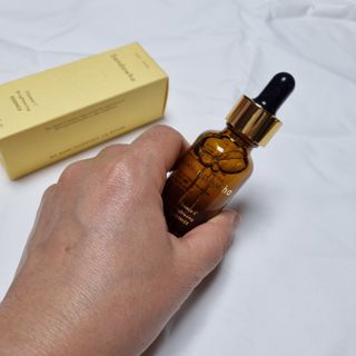 스킨큐어 산다화 비타민c 화이트닝 에센스 30ml — 4점을 준 리뷰어가 2022년 2월 올린 사용 사진
