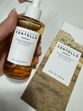 MF[스킨1004] 마다가스카르 센텔라 앰플 100ml — 5점을 준 리뷰어가 2024년 5월 올린 사용 사진
