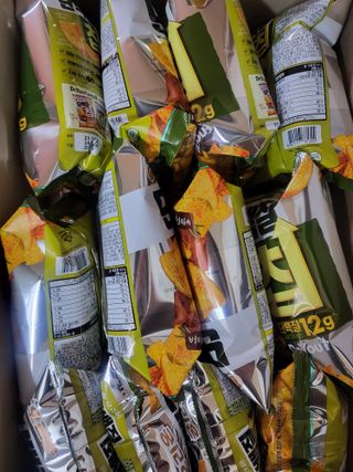 맛있게 채우는 단백질 12g, 닥터유 단백질칩 — 5점을 준 리뷰어가 2023년 12월 올린 사용 사진