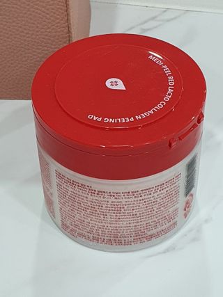 메디필 레드 락토 콜라겐 필링패드 — 5점을 준 리뷰어가 2021년 3월 올린 사용 사진