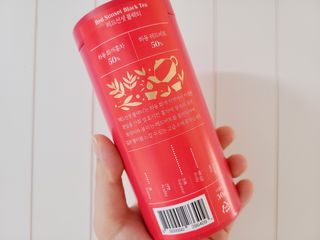 마시다 붉은 석양 빛을 담은 프리미엄 수제 블렌딩 홍차, 레드선셋블랙티 — 5점을 준 리뷰어가 2021년 3월 올린 사용 사진