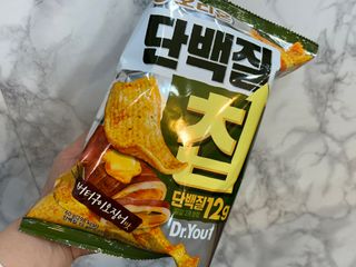 맛있게 채우는 단백질 12g, 닥터유 단백질칩 — 4.5점을 준 리뷰어가 2023년 12월 올린 사용 사진