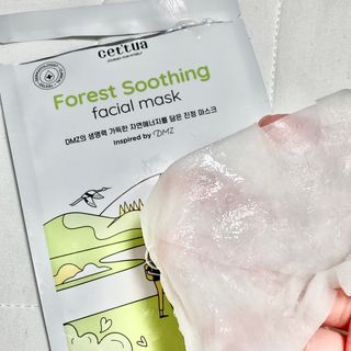 세뚜아(Cettua) [세뚜아] 포레스트 수딩 마스크 Cettual Forest  Soothing Mask 5매 — 5점을 준 리뷰어가 2024년 1월 올린 사용 사진