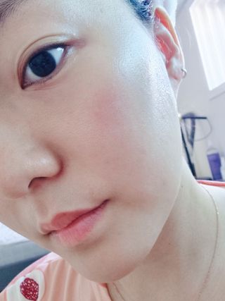 리더스코스메틱 리더스 카밍 바이오틱스 크림 마스크 — 4점을 준 리뷰어가 2021년 5월 올린 사용 사진
