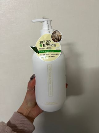 멈칫(MUMCHIT) 멈칫 단백질 퀵트리트먼트 — 4점을 준 리뷰어가 2021년 12월 올린 사용 사진