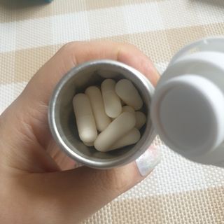 메디타민 인체유래 비피더스 포스트 프로바이오틱스 — 5점을 준 리뷰어가 2021년 9월 올린 사용 사진