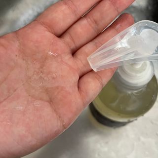 빅그린 니치 퍼퓸 바이옴바디워시 500ml(상탈, 블랙베리&베이, 블랑쉐 3종 중 택1) — 5점을 준 리뷰어가 2022년 8월 올린 사용 사진