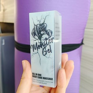 [바록스] 류현진 올인원 바디릴렉싱 몬스터겔 50ml — 5점을 준 리뷰어가 2021년 4월 올린 사용 사진