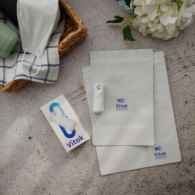 Vitok 휴대용 살균캡슐 리뷰 사진