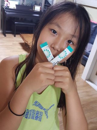 프리마인 유산균 국가지정연구소 선정, 살아있는 생유산균 200억 마리의 힘. 유산균n굿바이옴플러스 — 5점을 준 리뷰어가 2021년 9월 올린 사용 사진
