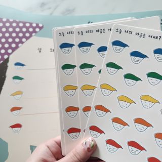 바니눈 마음그래프와 동화책 세트 — 5점을 준 리뷰어가 2023년 9월 올린 사용 사진