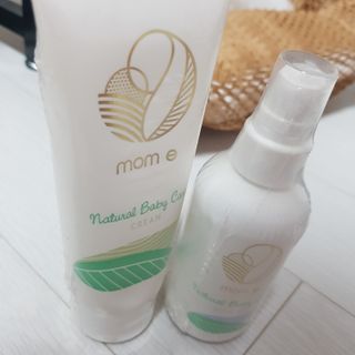 mom e 맘이 내추럴 베이비 케어 크림+바디오일 — 5점을 준 리뷰어가 2021년 1월 올린 사용 사진