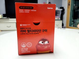 [푸름웰니스] 라바 멀티비타민 구미 36g — 5점을 준 리뷰어가 2021년 12월 올린 사용 사진