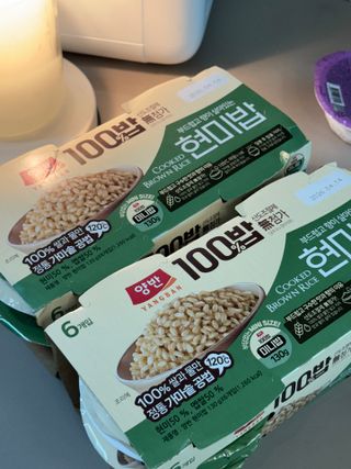 [구매평]양반 동원 양반 100밥 현미밥, 130g, 12개 — 5점을 준 리뷰어가 2025년 5월 올린 사용 사진