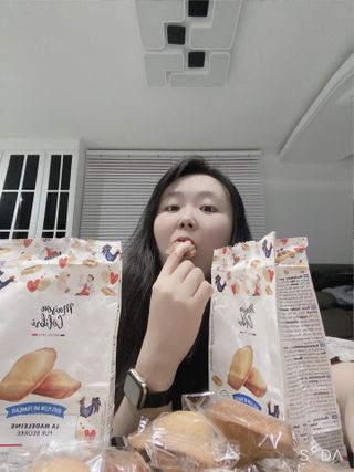 [메종콜리브리] 프랑스 마들렌 메종콜리브리 플레인 마들렌 2팩 — 4점을 준 리뷰어가 2022년 2월 올린 사용 사진