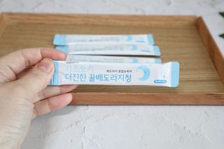 [이뮤니티플러스]우리아이 면역오키, 건강오키 _ 키즈오키 더진한꿀배도라지청 10포 1box — 5점을 준 리뷰어가 2022년 2월 올린 사용 사진