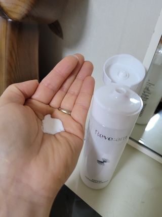 나우 [리브엠] 화해 1등 클렌징 파우더! 모공&피지 말끔순삭 — 5점을 준 리뷰어가 2023년 10월 올린 사용 사진