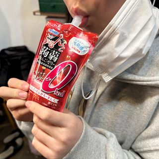 ORIHIRO 오리히로 곤약젤리 제로칼로리 130g 4종 4팩(맛별로 1팩씩) — 3점을 준 리뷰어가 2023년 2월 올린 사용 사진