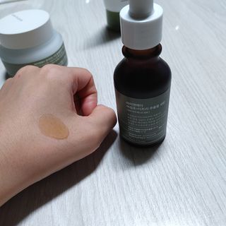 마리엔메이 센서티브 수딩 젤 크림 + 어성초 티트리 추출물 세럼 + 어성초 티트리 모공 클렌징 폼 — 5점을 준 리뷰어가 2021년 9월 올린 사용 사진