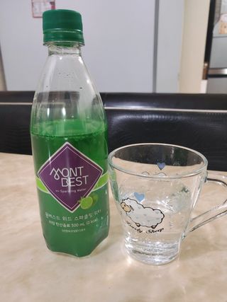 몽베스트 Montbest with Sparkling water Lime20병 — 5점을 준 리뷰어가 2023년 3월 올린 사용 사진