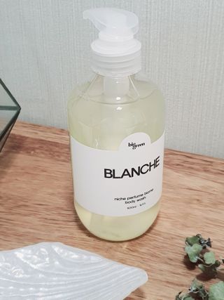 빅그린 니치 퍼퓸 바이옴바디워시 500ml(상탈, 블랙베리&베이, 블랑쉐 3종 중 택1) — 5점을 준 리뷰어가 2022년 7월 올린 사용 사진