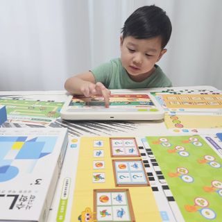 크레타탭 차세대 사고력 유아수학 학습기 페이퍼 태블릿 — 5점을 준 리뷰어가 2023년 9월 올린 사용 사진