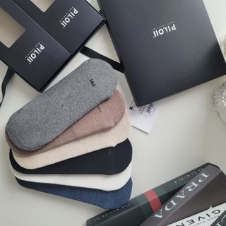 [사이즈가 있는 양말 필로이]남자 덧신 6족 선물 세트_나를 위한 선물or마음을 전하는 선물【 S, M, L, XL】 — 5점을 준 리뷰어가 2022년 6월 올린 사용 사진