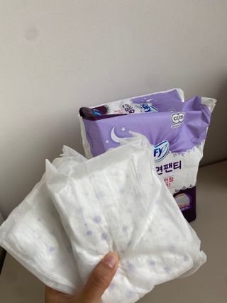 LG유니참 쏘피SOFY [SOFY] 안심숙면팬티/무표백속커버 — 5점을 준 리뷰어가 2021년 5월 올린 사용 사진